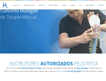 Tablet Screenshot of institutomulligan.com.br